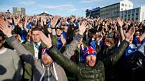 Iceland fans surprisingly OK with Euro 2016 exit