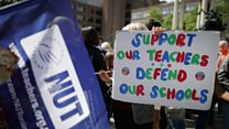 School pupils hit by teachers' strike