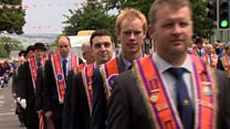 Thousands march in Orange parades