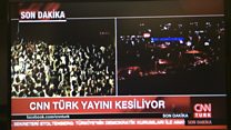 CNN Türk yayınına askerlerden müdahale