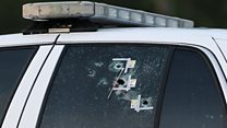 Sniper kills US police officers