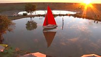 The yacht club 700km from the Australian coast