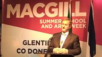 Border poll a 'possibility' says Kenny. Video courtesy Donegal County Council