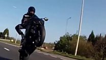 Speeding bikers reached 146mph
