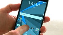 Blackberry battles on new Android phone
