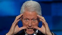 'I hope you'll elect her'
