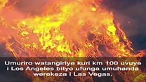 Kuzimya umuriro wadutse muri California