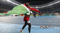 Francine Niyonsaba yavuganye na BBC nyuma gutsindira umudari