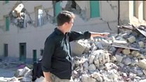 In the heart of quake-hit Amatrice