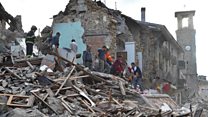 Italy earthquake town 'like an apocalypse'