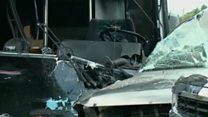 Крупное ДТП в США: есть жертвы и пострадавшие
