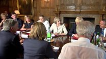 May addresses first cabinet after summer break