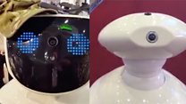 Говорящие роботы на выставке "Армия-2016"