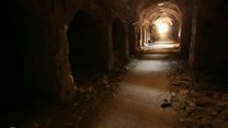 Inside Aleppo's ruined covered market