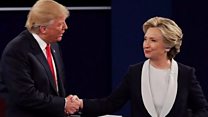 Zazzafar muhawarar Clinton da Trump