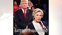Ikiganiro hagati ya Donald Trump na Hillary Clinton