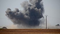 حلب پر بمباری بند کرنے کا مطالبہ