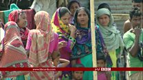 برما میں تشدد، فوجی کارروائی، نقل مکانی
