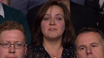 Polish woman booed for Brexit comment