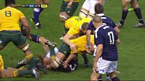 Theab Alba buinig an aghaidh Astr`alia aig Murrayfield