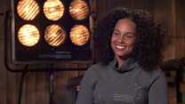 Alicia Keys talks to BBC 100 Women about race, make-up and bringing up boys