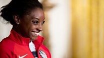 Gymnast Simone Biles on fame, adoption and winning