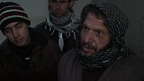 دیدار با غیرنظامیانی که از شرق حلب فرار کردند