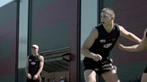 The Brit taking on Aussie Rules
