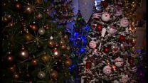 「クリスマスが大好き」 家にはツリーが100本 ドイツの夫婦