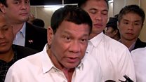 Philippines' Duterte: 'I killed three men'