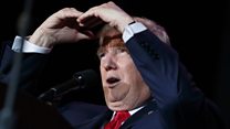 Trump: 'Now you're not violent, right?'