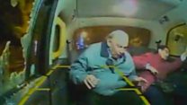 CCTV shows stone attack on passenger
