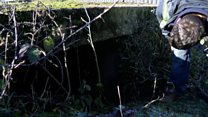 Homeless man lived in concrete bunker