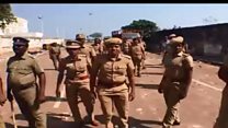 बीबीसी संवाददाता पर पुलिस का हमला