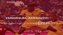 Adebayor akunda shampiyona y'Ubwongereza