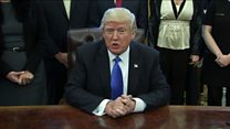 Trump: Executive order 'not a Muslim ban'