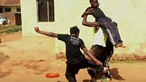 Uganda's child stunt actors