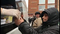 零下30度で生活するロシアのホームレス