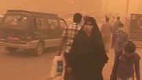 ورود خاک و رطوبت به تجهیزات برق، ۱۱ شهر را در خاموشی فرو برد