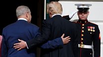 Trump and Netanyahu - in 90 seconds