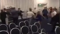 Police probe mass brawl at boxing event