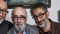 Baddiel: 'Rare dementia makes dad swear'