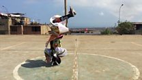 The acrobatic scissor dancers of Peru