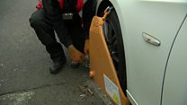 Clamping blitz makes for taxing time