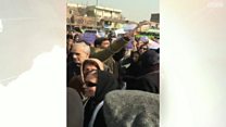 تجمع اعتراضی کارگران مقابل مجلس