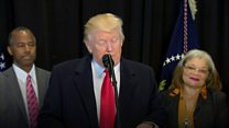 Trump on anti-Semitism - then and now