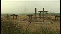 Gobaith y bydd Wylfa Newydd yn arwain at godi cannoedd o dai yn Rhosgoch
