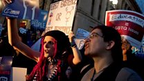 Transgender activists take to DC streets