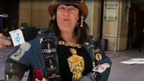Oscars biggest fan: I'm wearing the red carpet!