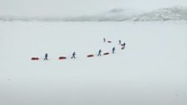How do you do a wee when it's -40C?